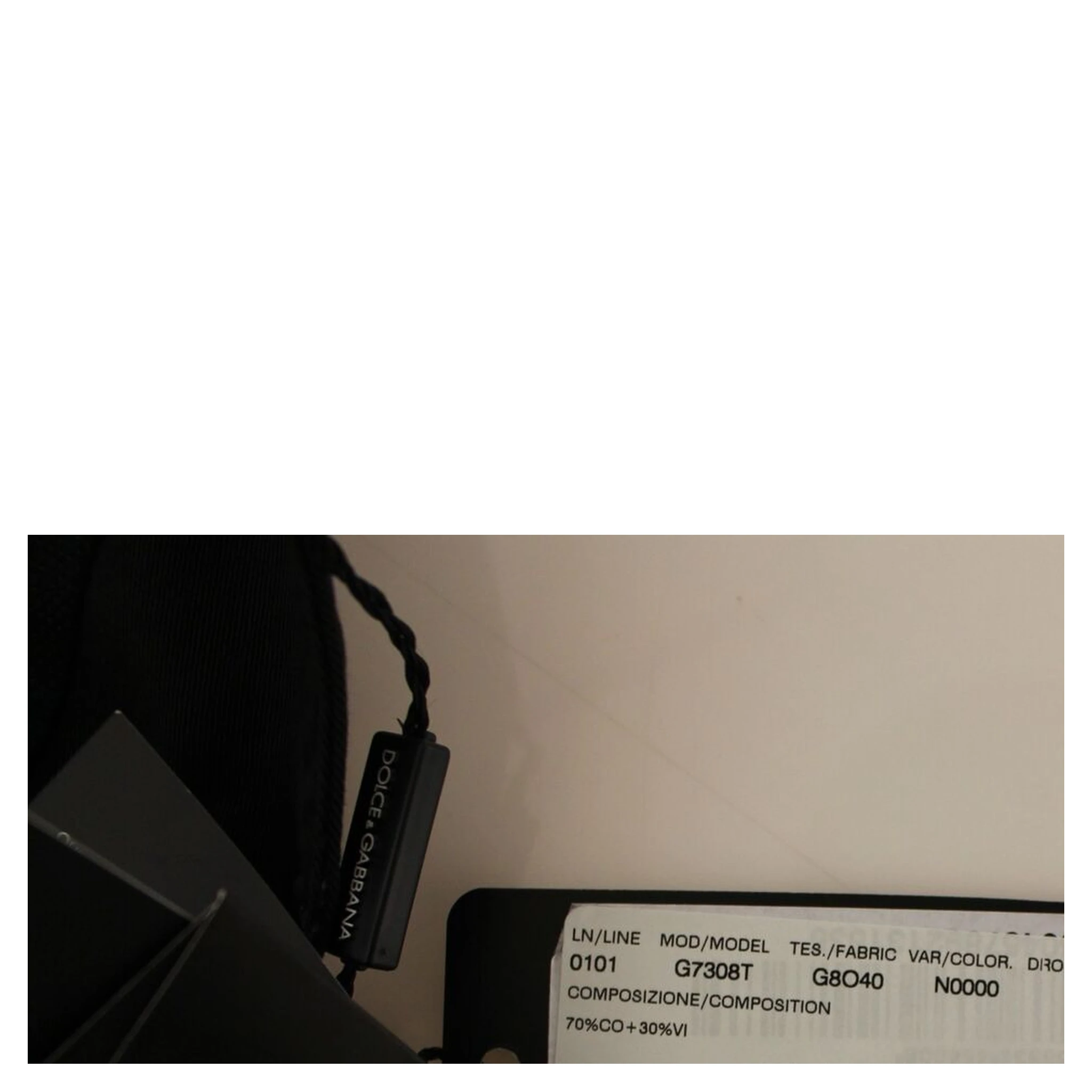 Black Cotton Viscose Dress Vest Blazer