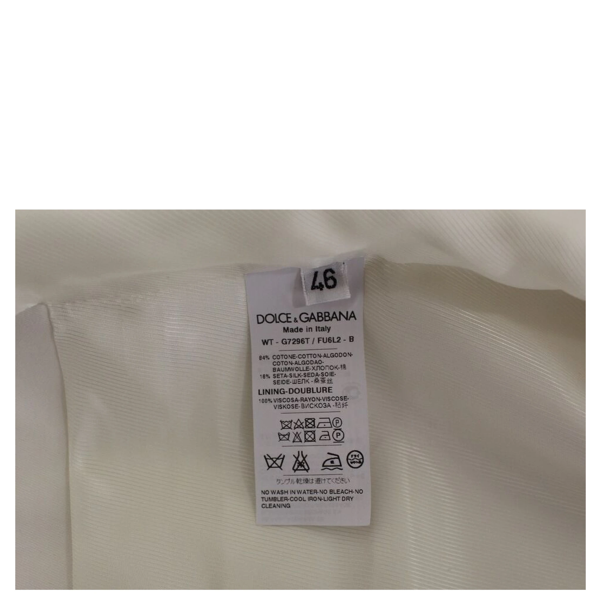 White Cotton Silk Blend Dress Vest Blazer