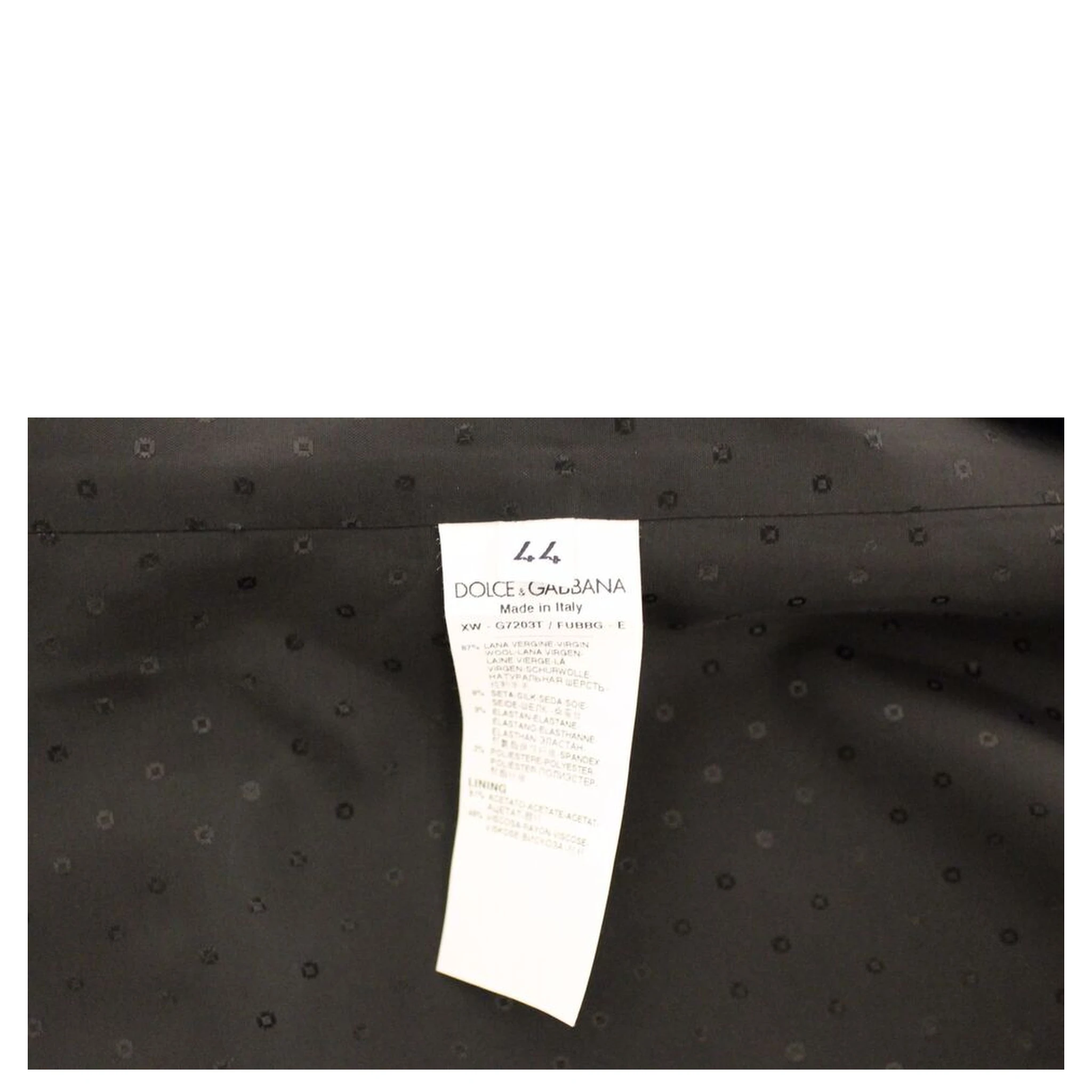 Black Wool Silk Stretch Dress Vest Blazer