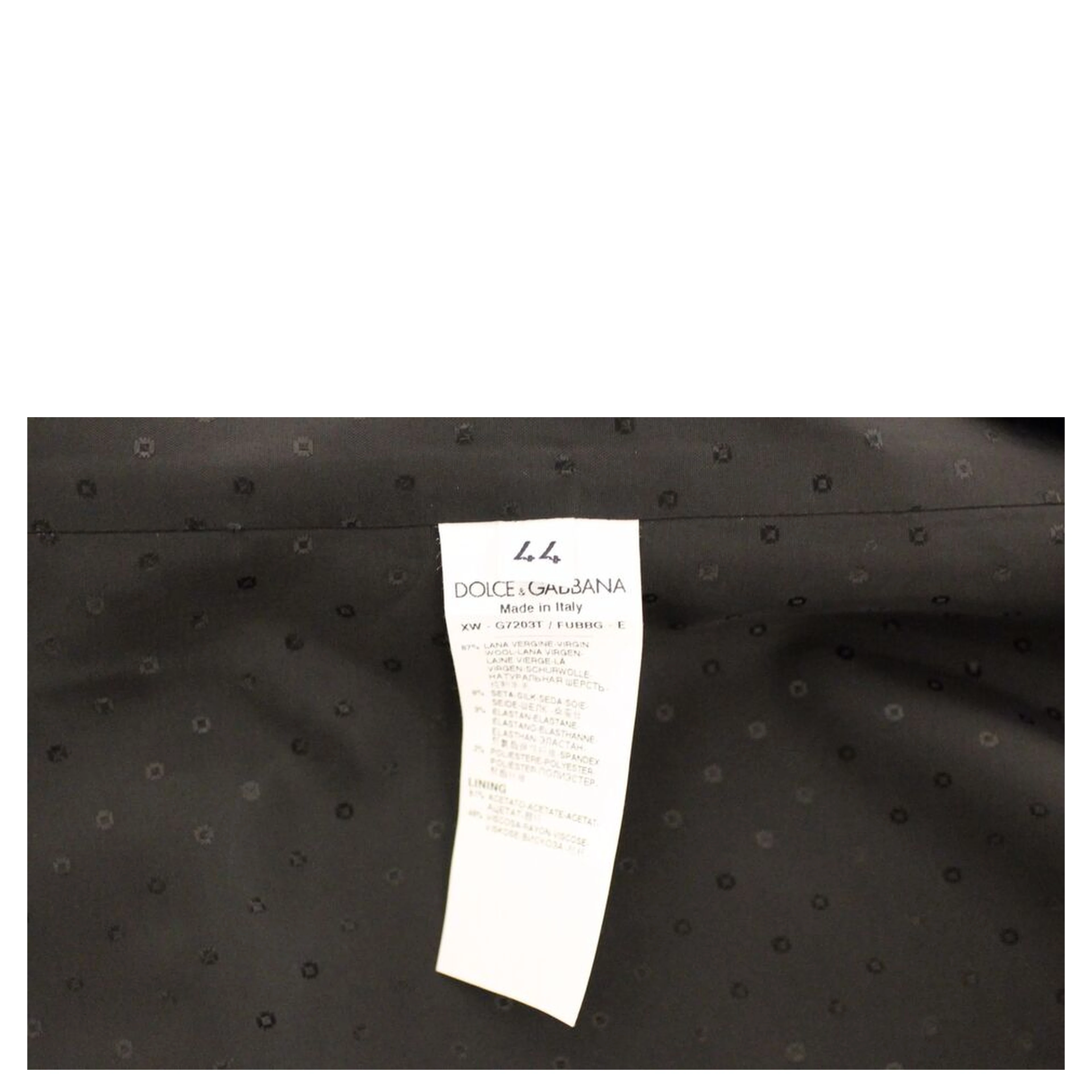 Black Wool Silk Stretch Dress Vest Blazer