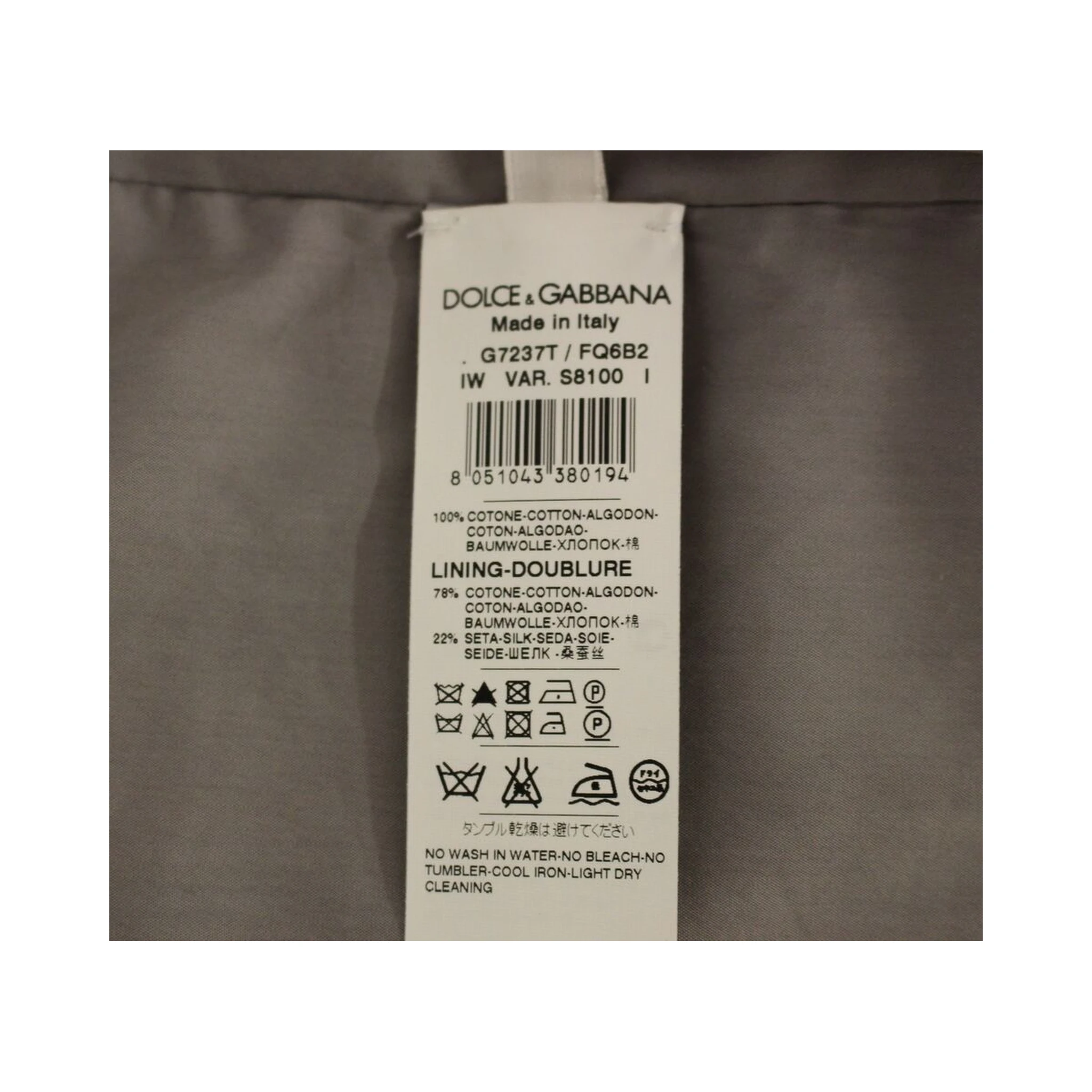 Gray Cotton Slim Fit Button Front Dress Vest