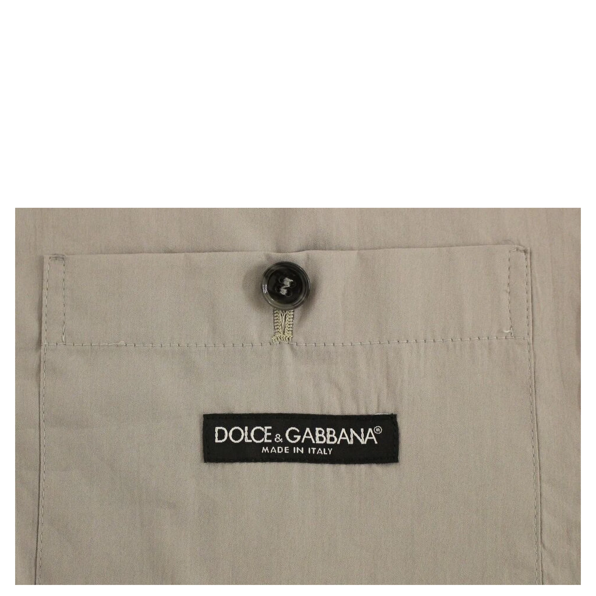 Gray Cotton Slim Fit Button Front Dress Vest