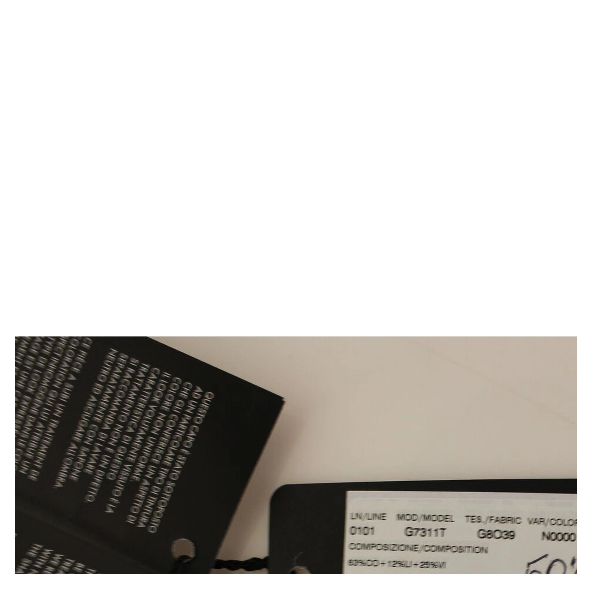 Black Flax Cotton Dress Vest Blazer