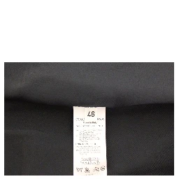 Blue Cotton Stretch Dress Vest Blazer