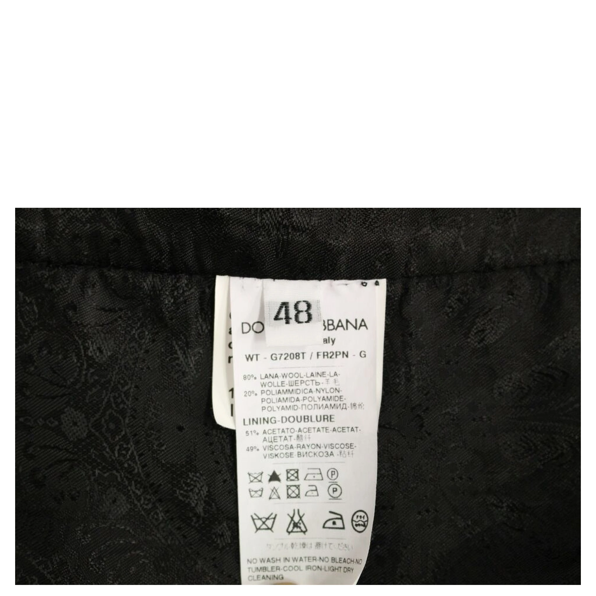 Black Striped Wool Logo Vest Gilet Weste