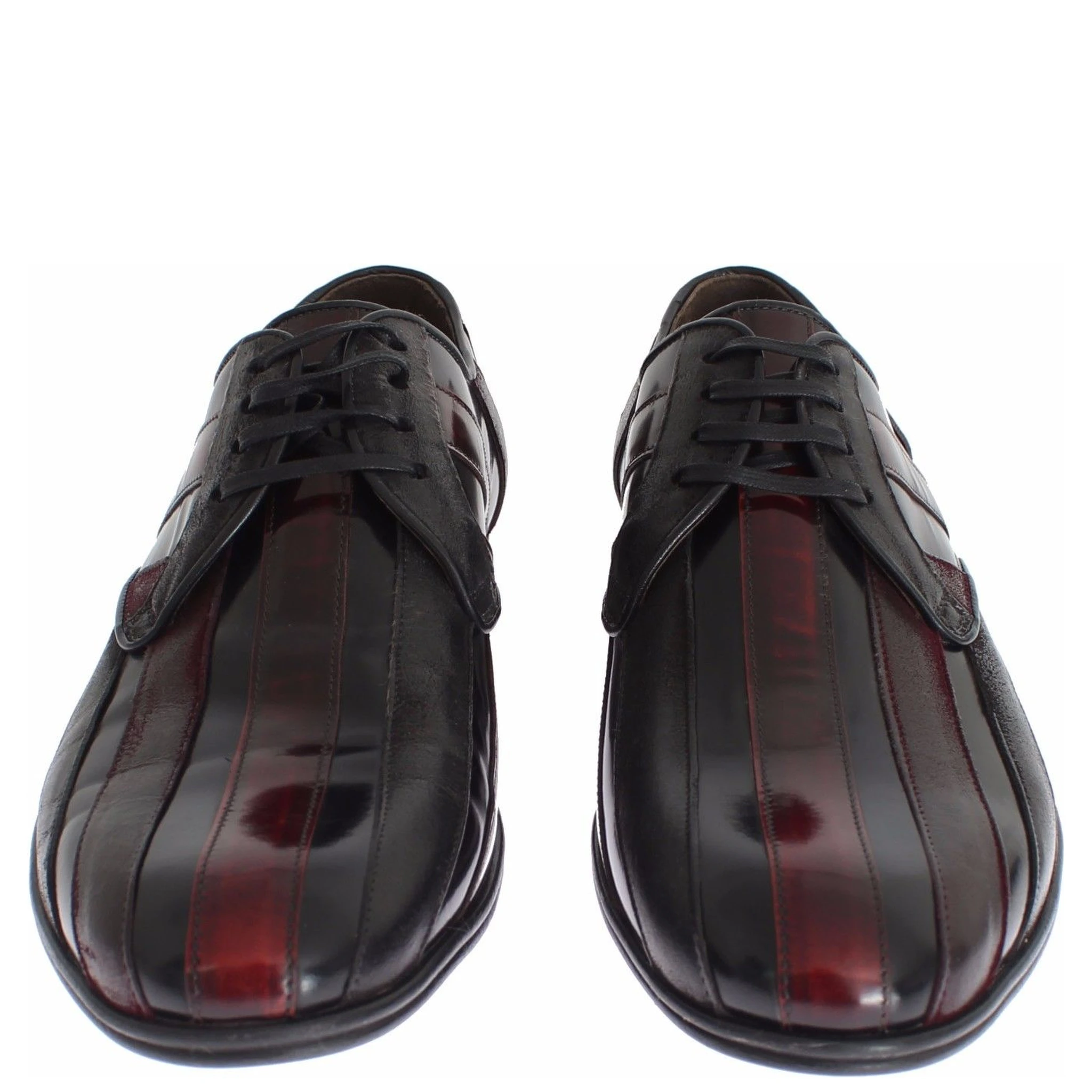 Black Bordeaux Leather Dress Formal Shoes