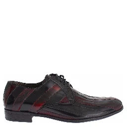 Black Bordeaux Leather Dress Formal Shoes