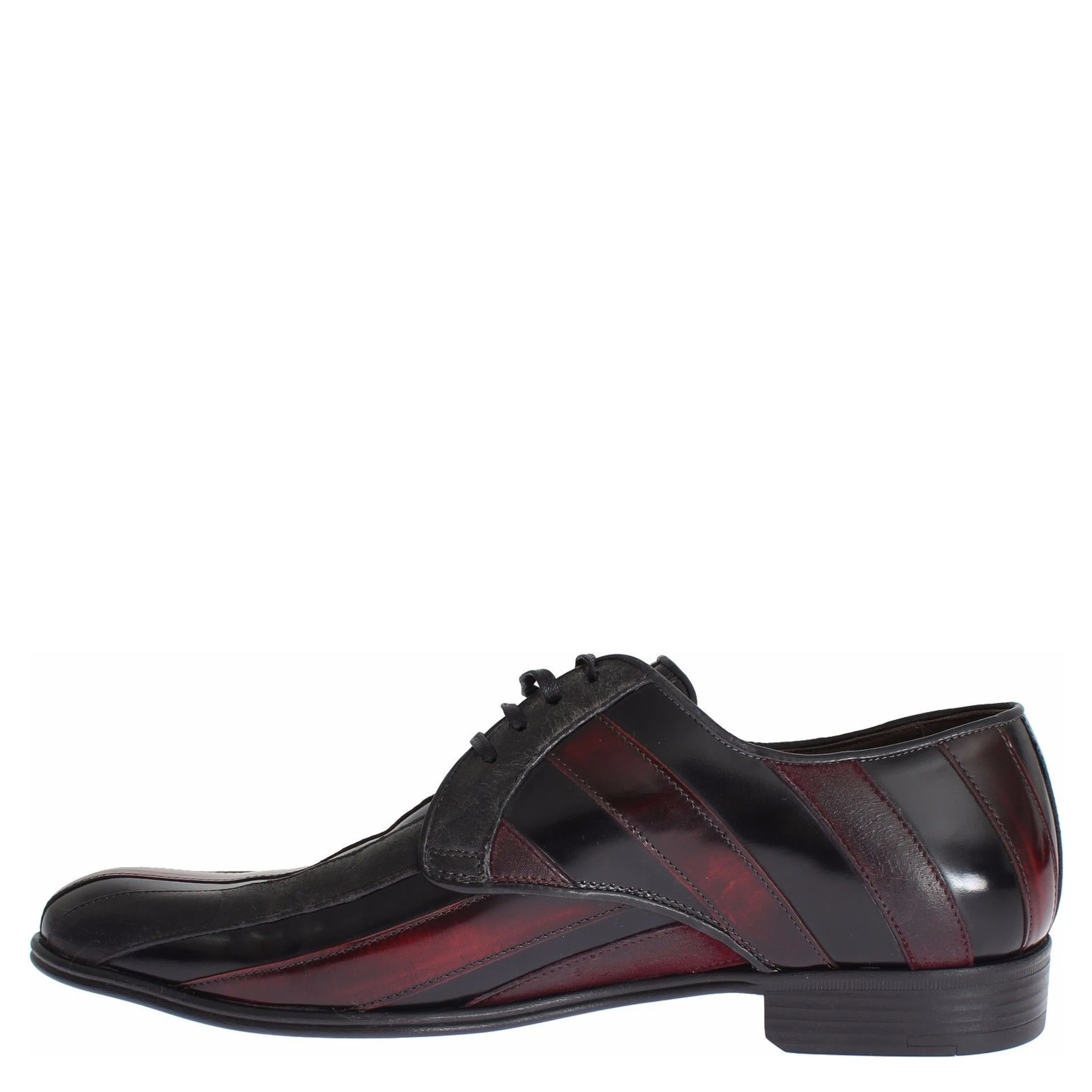 Black Bordeaux Leather Dress Formal Shoes