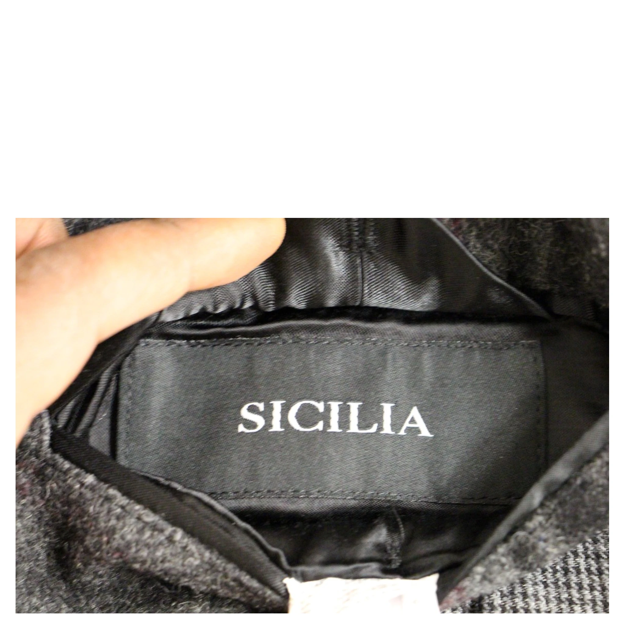 Gray Double Breasted Coat Jacket