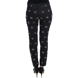 Blue Key Embroidered Slim Fit KATE Jeans