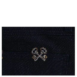 Blue Key Embroidered Slim Fit KATE Jeans