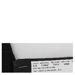 Black Cotton Stretch Torero Capris Pants