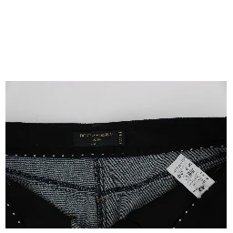 Blue Denim Cotton CAPRI Torero Jeans