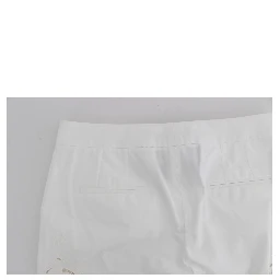 White Floral Cutout Dress Sicily Pants