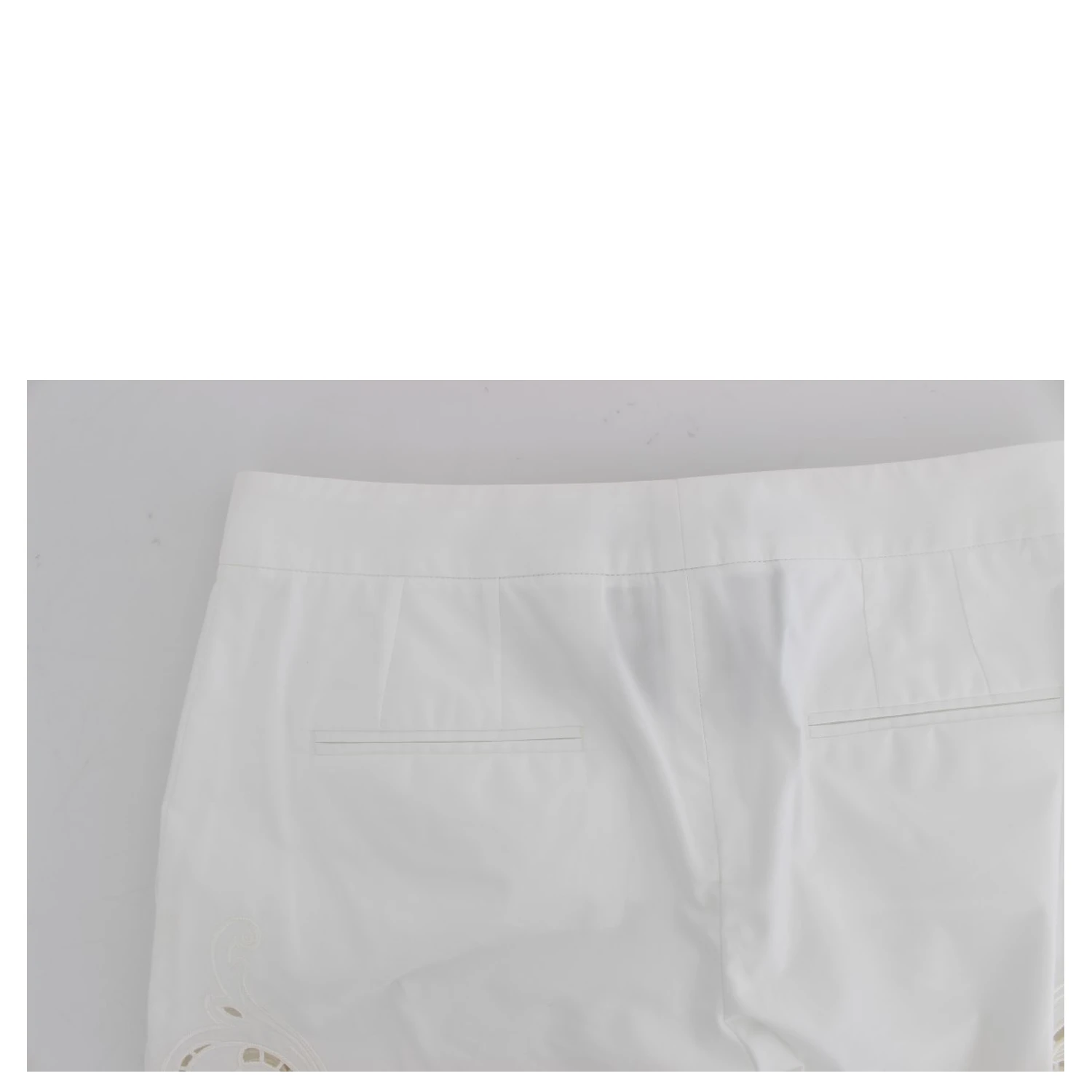 White Floral Cutout Dress Sicily Pants