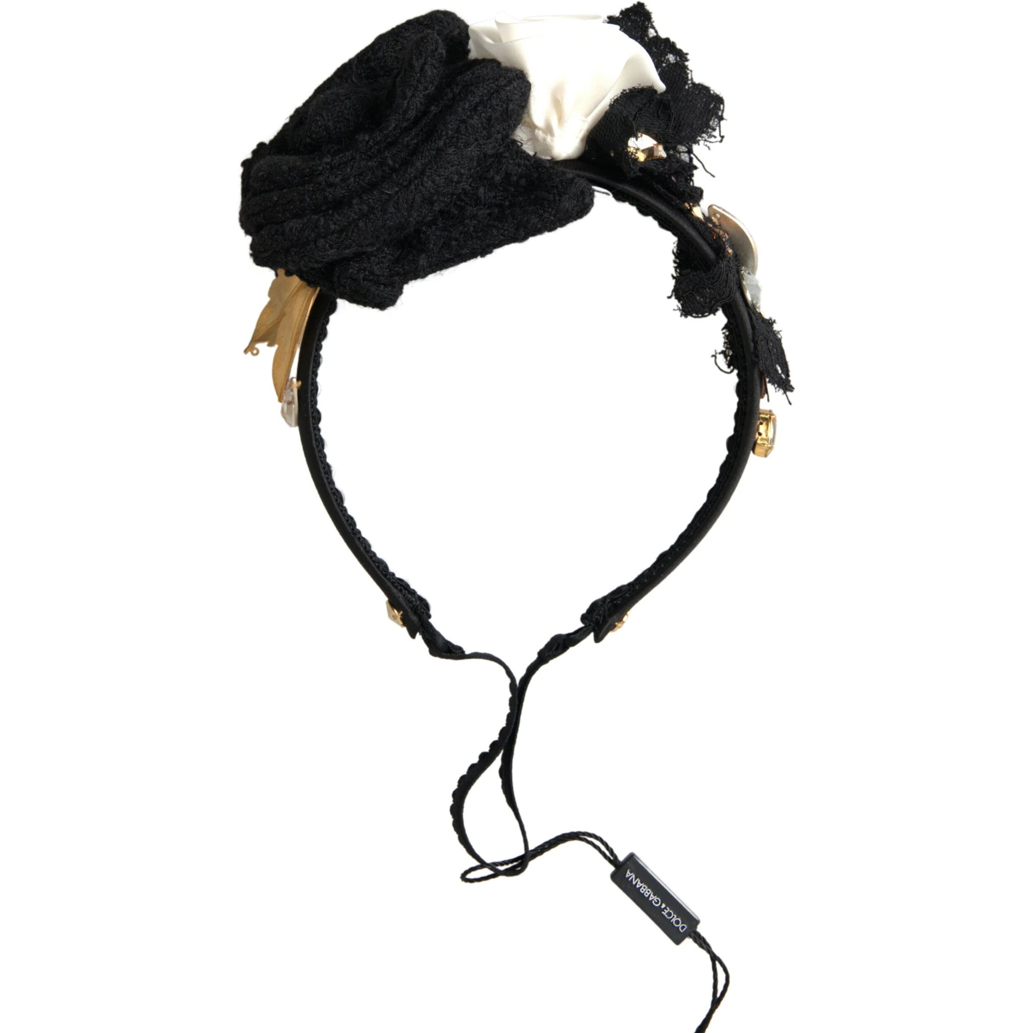 Diadem Headband Tiara White Rose Crystal Hair Gold