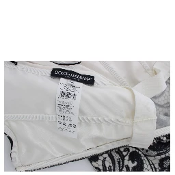 White Floral Lace Silk Corset Maxi Dress