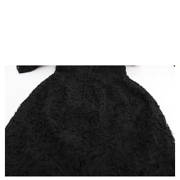 Black Floral Lace Long Bodycon Maxi Dress