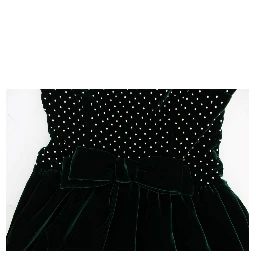 Green Velvet Crystal Long Maxi Dress