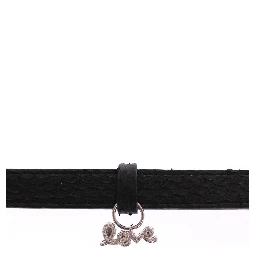 Snakeskin CZ LOVE 925 Silver Bracelet