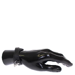 Snakeskin CZ LOVE 925 Silver Bracelet