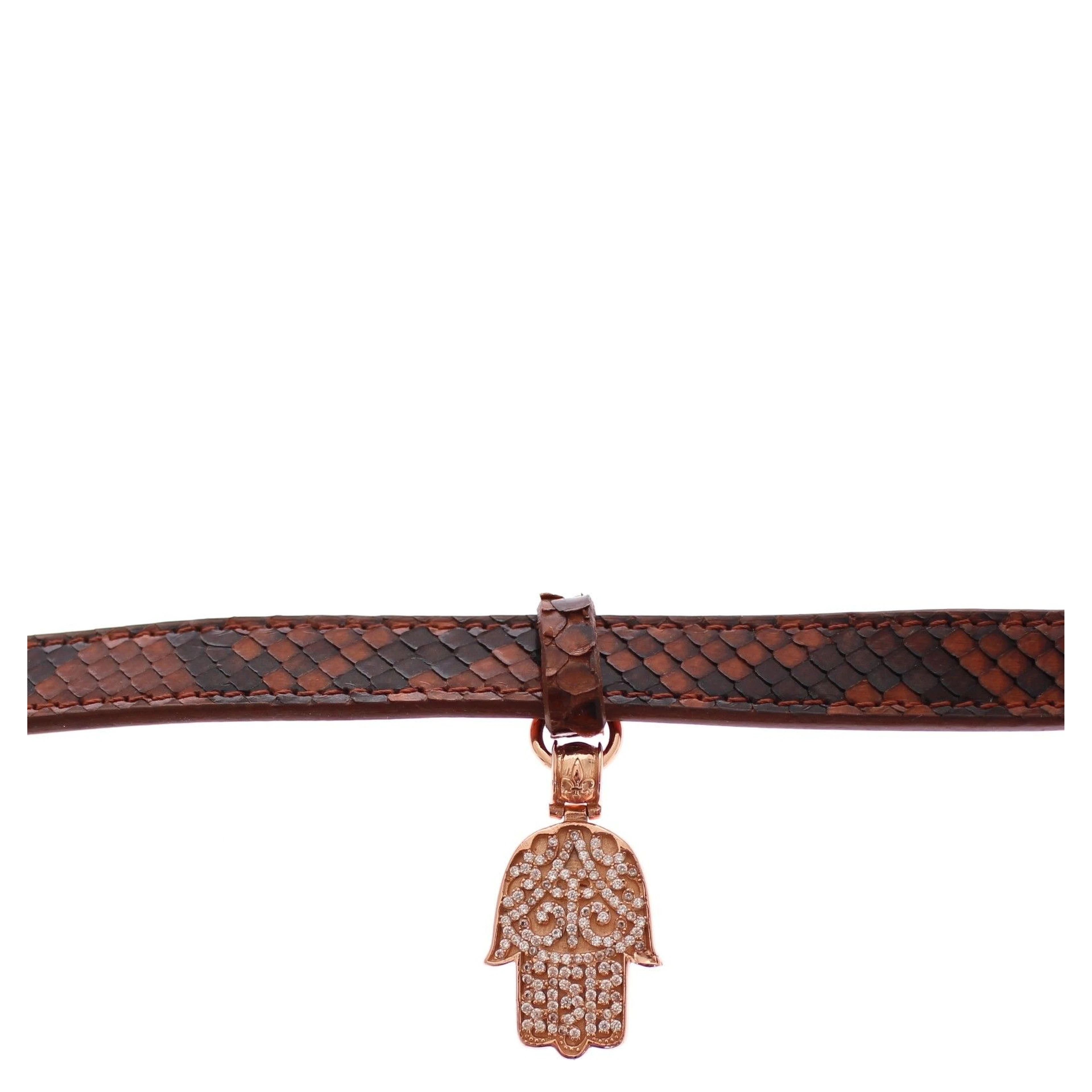 CZ Hamsa Eye 18K Gold 925 Silver Bracelet