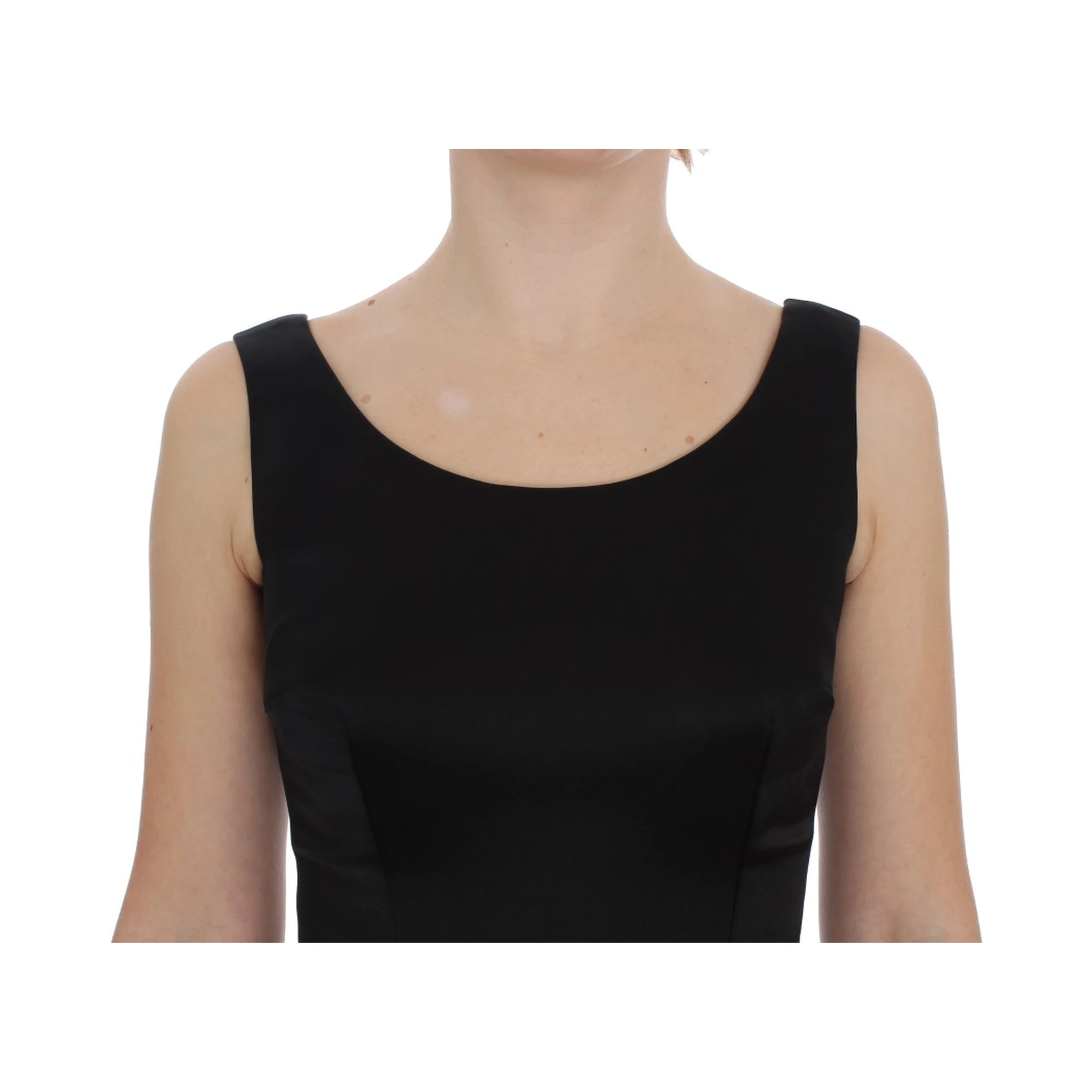 Black Gray Sheath Gown Full Length Dress