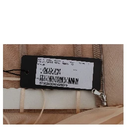 Beige Silk Ball Gown Full Length Dress