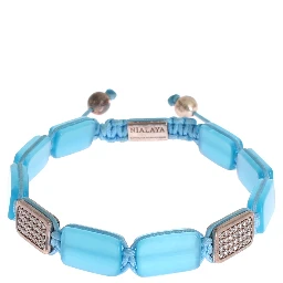 CZ Opal 925 Silver Bracelet