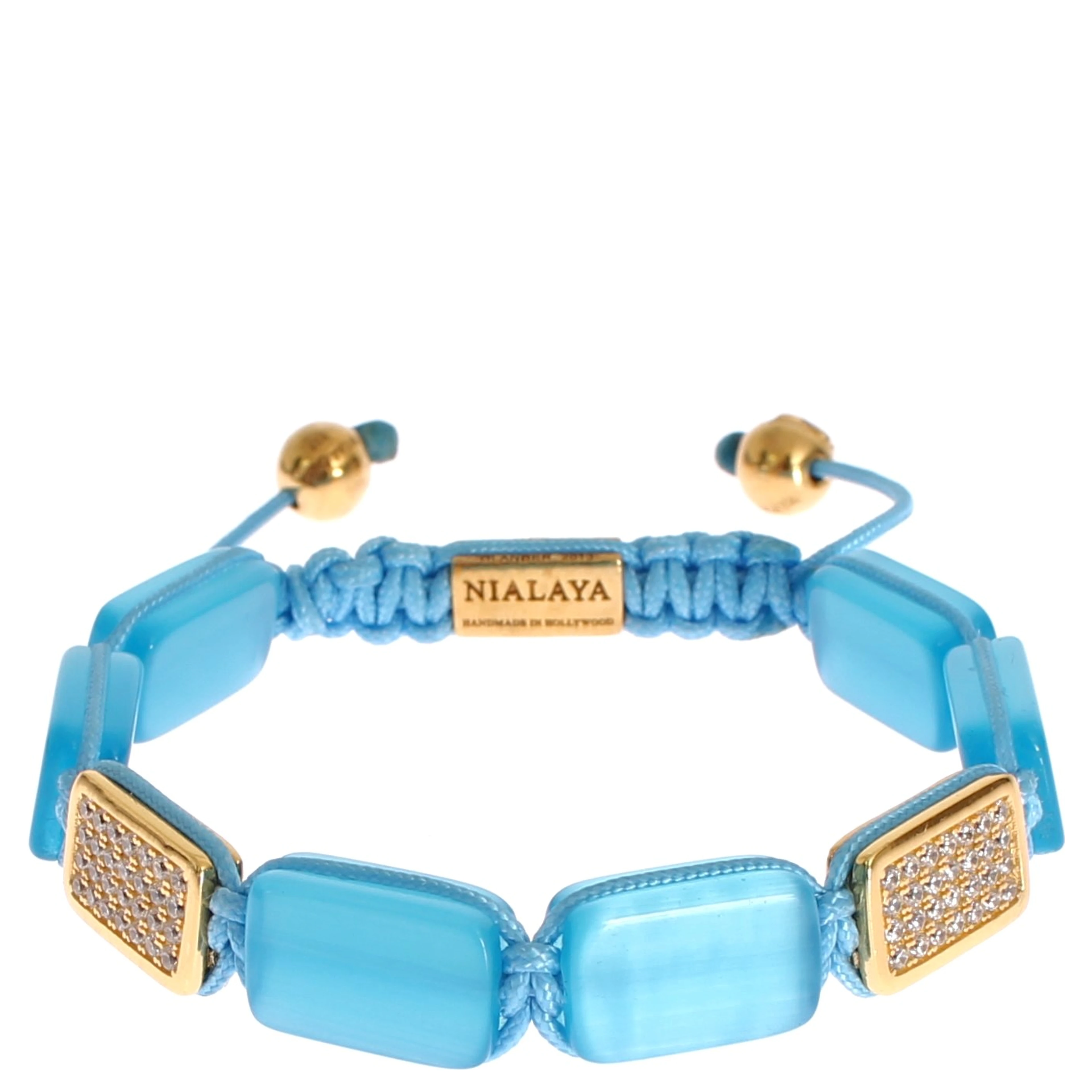 CZ Opal 18K Gold 925 Bracelet