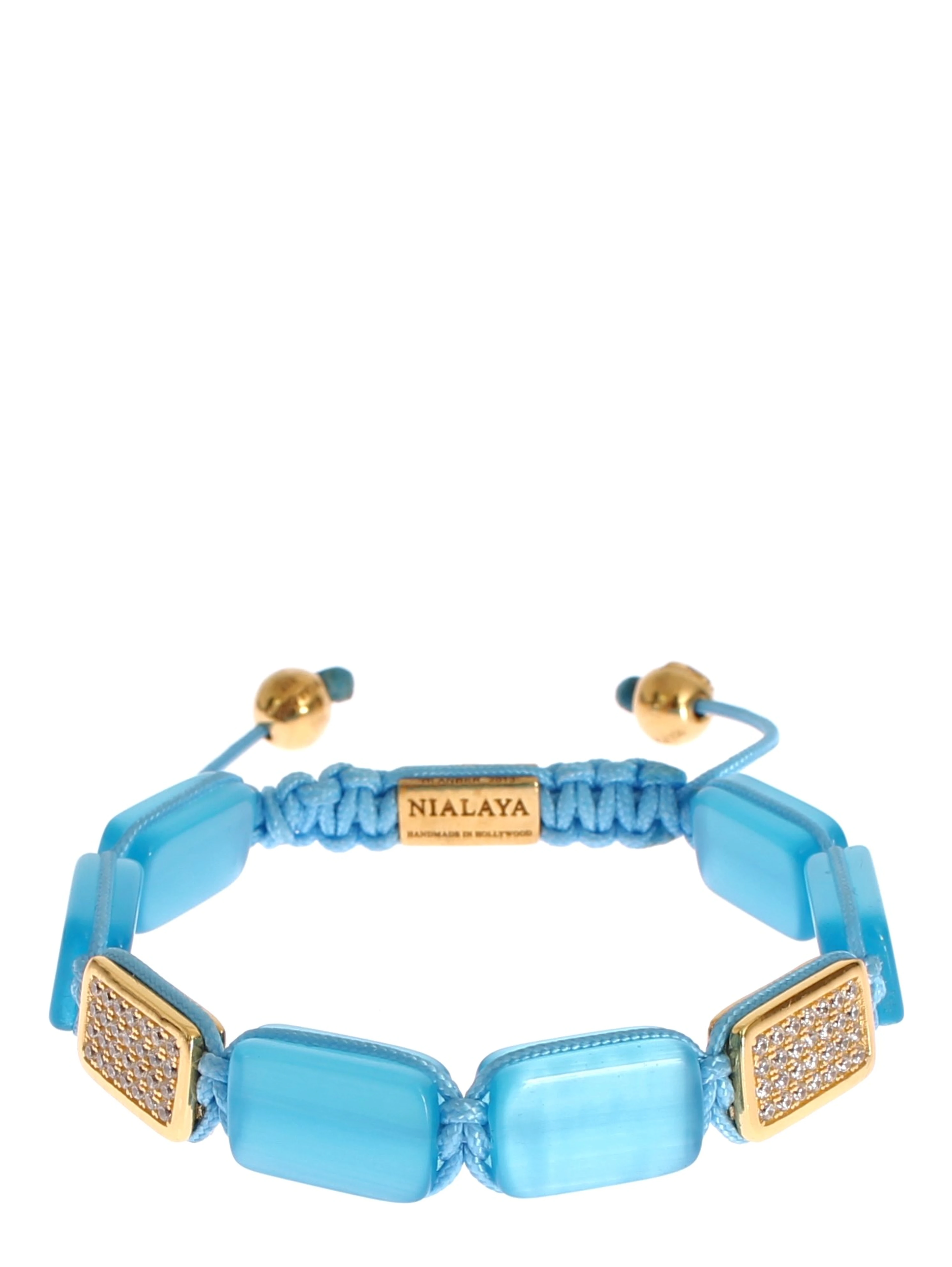 CZ Opal 18K Gold 925 Bracelet