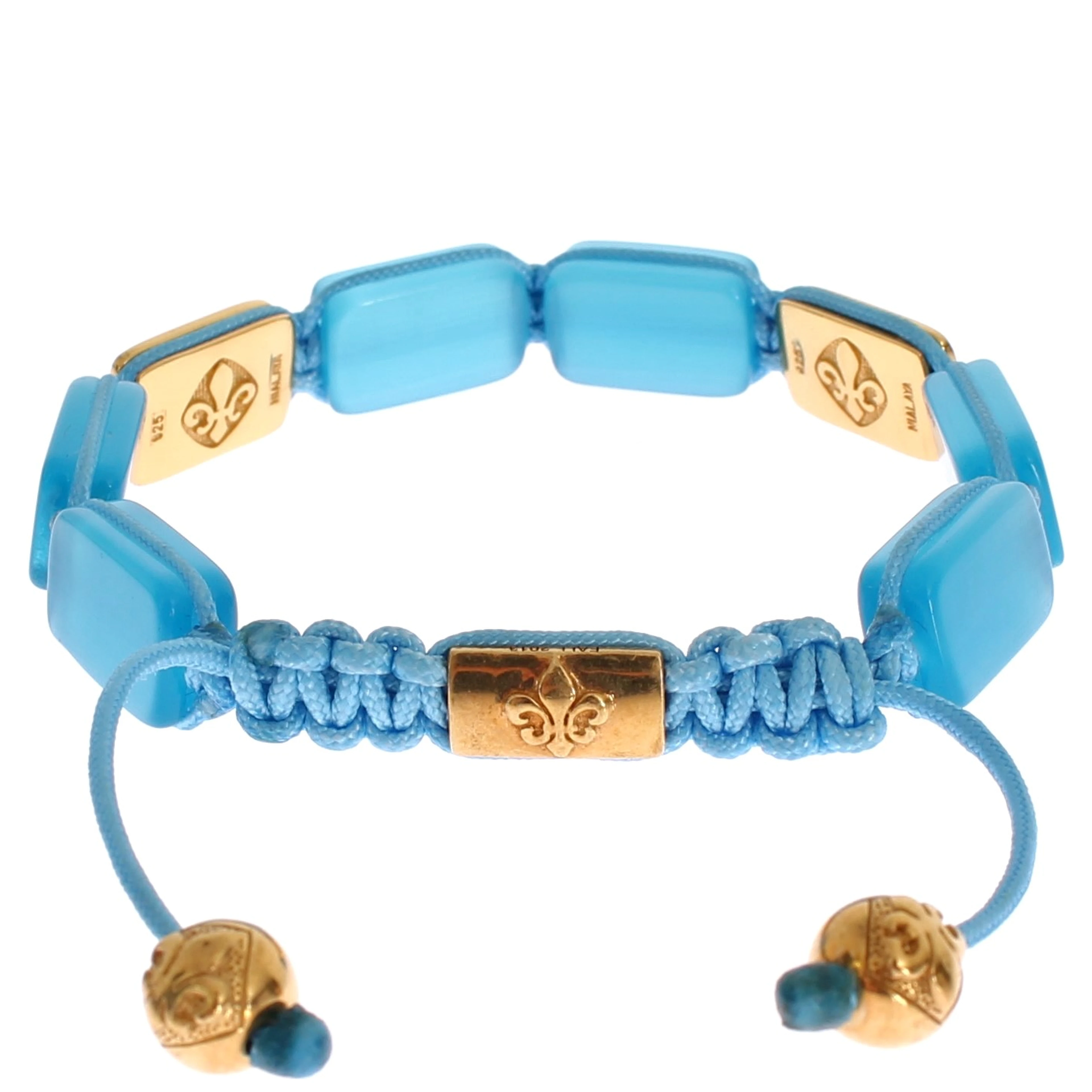 CZ Opal 18K Gold 925 Bracelet