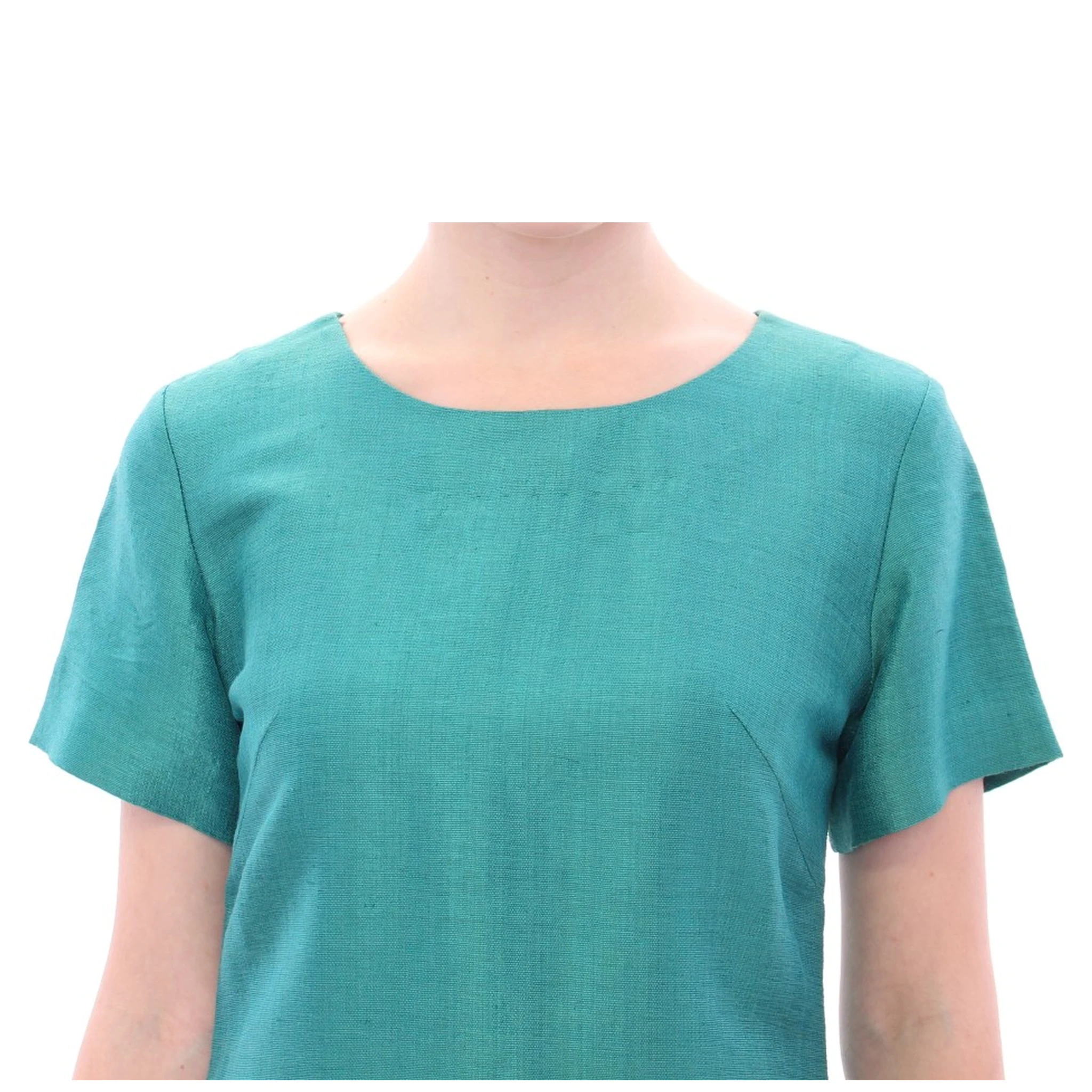 Green Above Knee Mini Dress