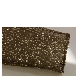 GOLD Long Lace Maxi Crystal Dress