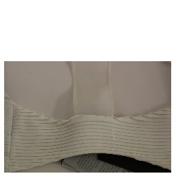 White Lashes Open Back Vest Jacket