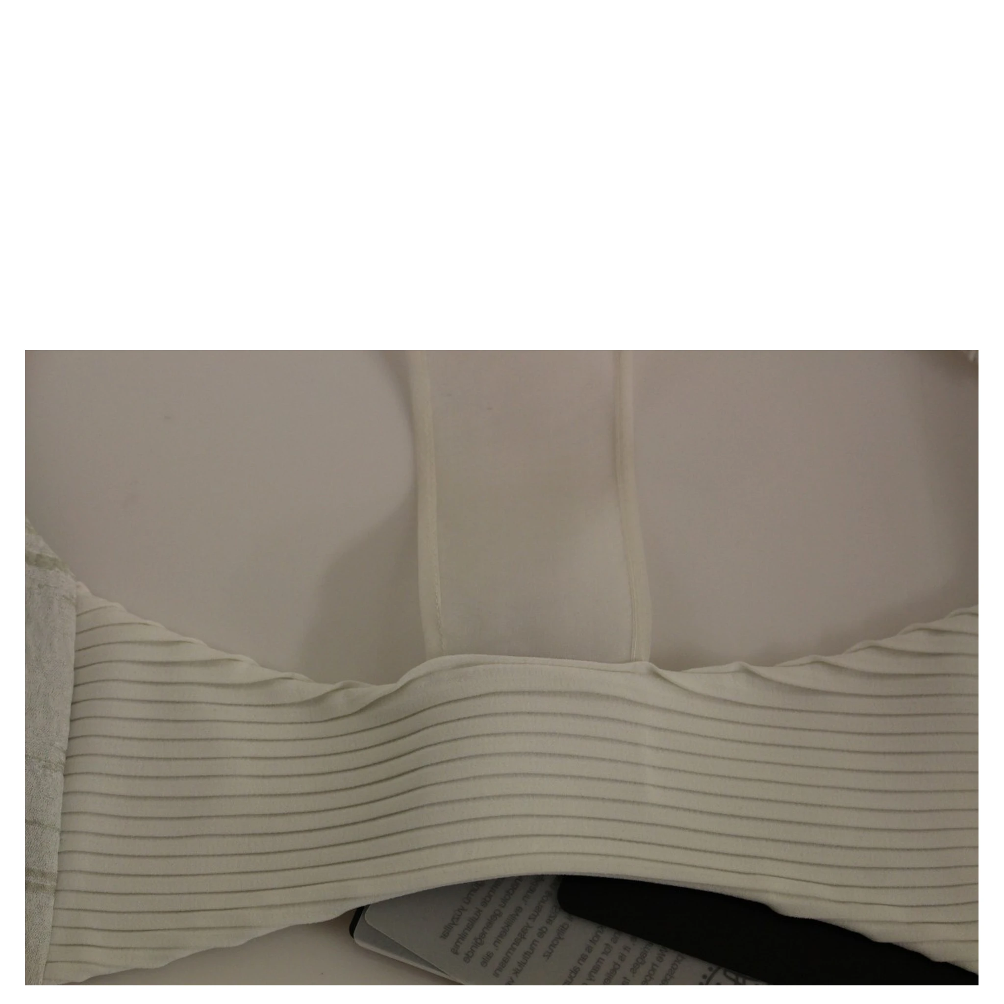 White Lashes Open Back Vest Jacket