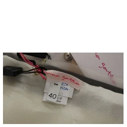 Beige Floral Print Silk Mini Skirt