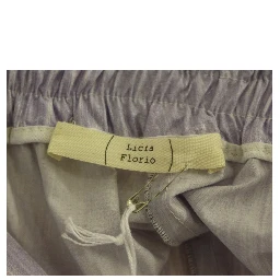 Purple Above-Knee Wrap Shorts