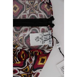 Multicolor Longsleeved Viscose Shift Dress