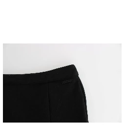 Black Straight Pencil Skirt