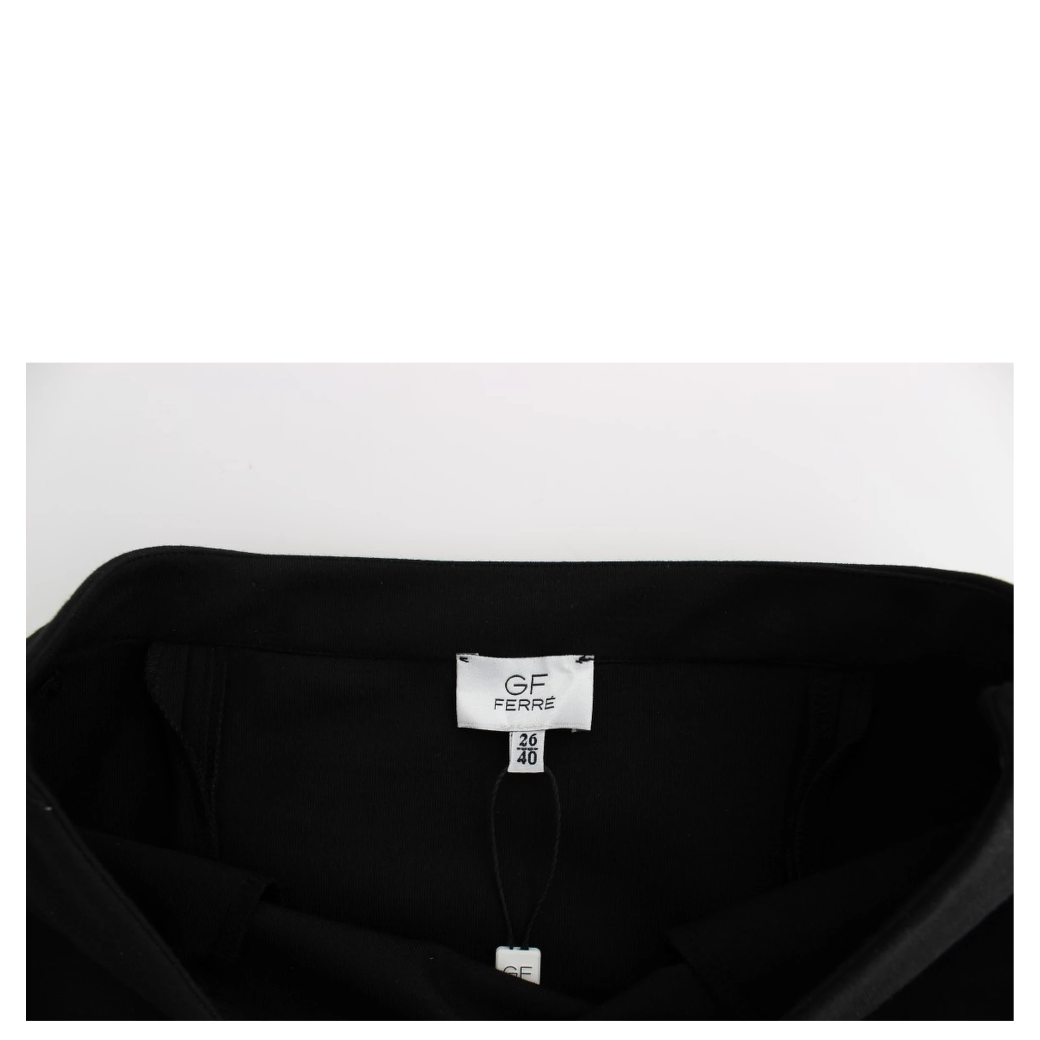 Black Straight Pencil Skirt