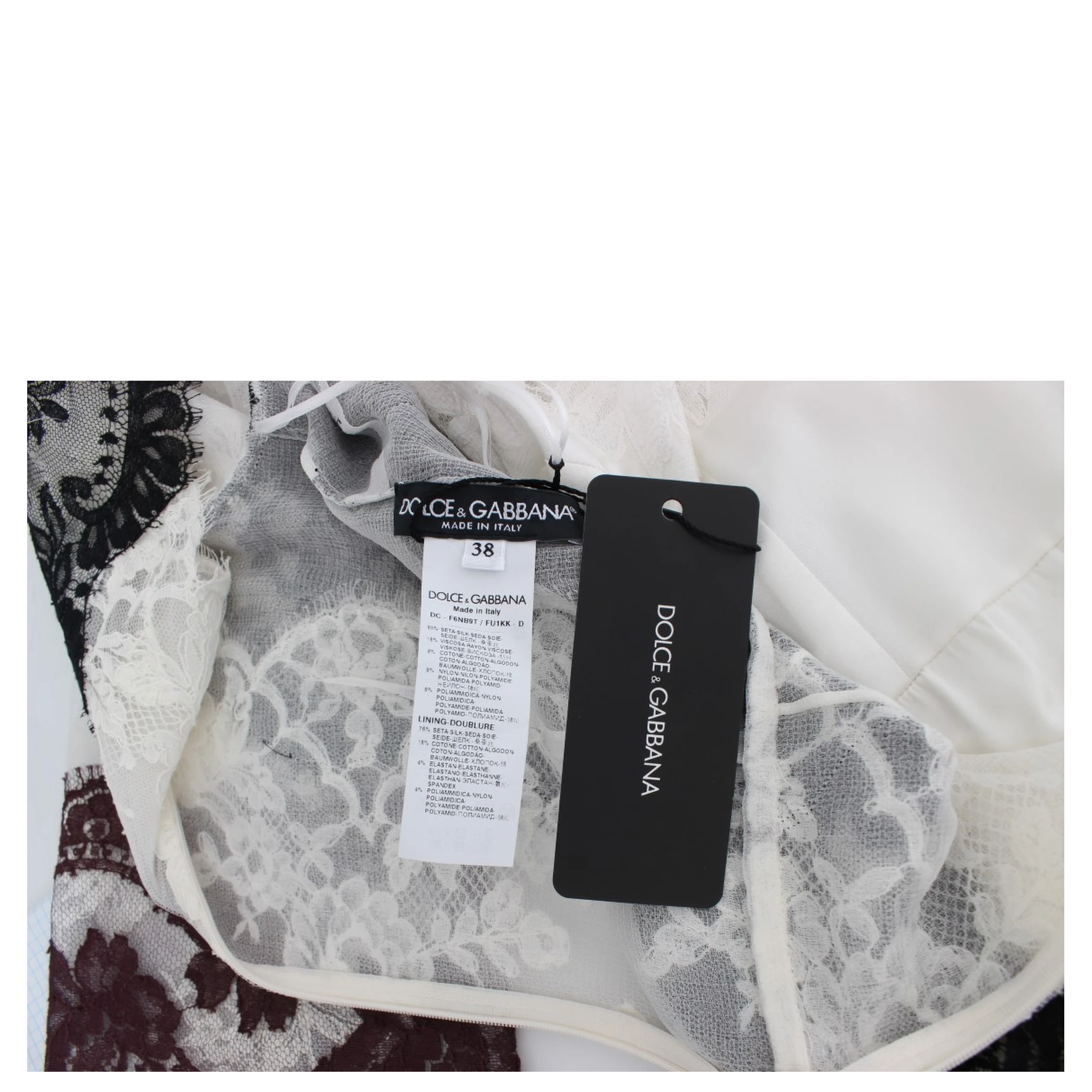 White Floral Lace Full Length Gown Dress