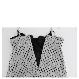 Black Silk Lace Babydoll Lingerie Top