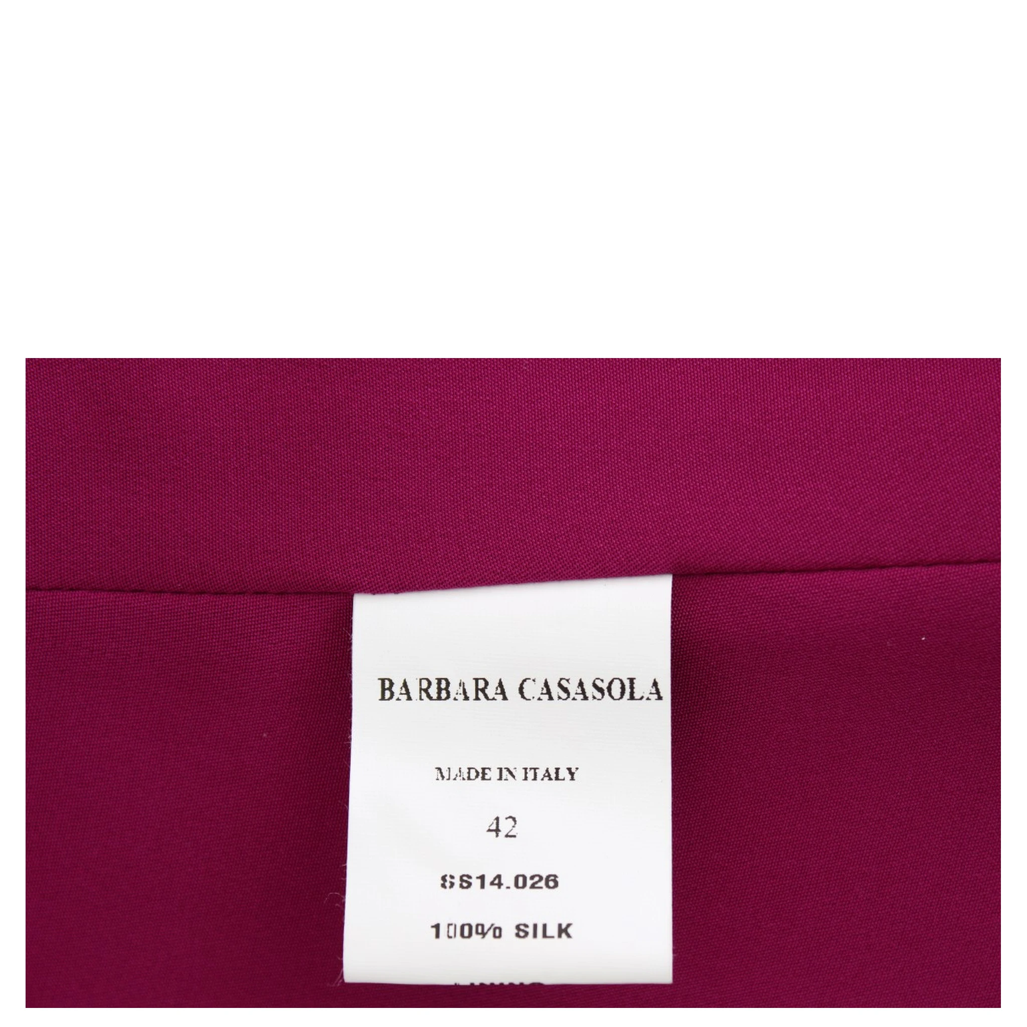 Purple Silk Sleeveless Blouse Top