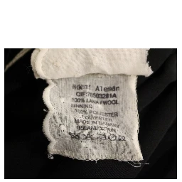 Gray Checkered Wool Shorts Skirt