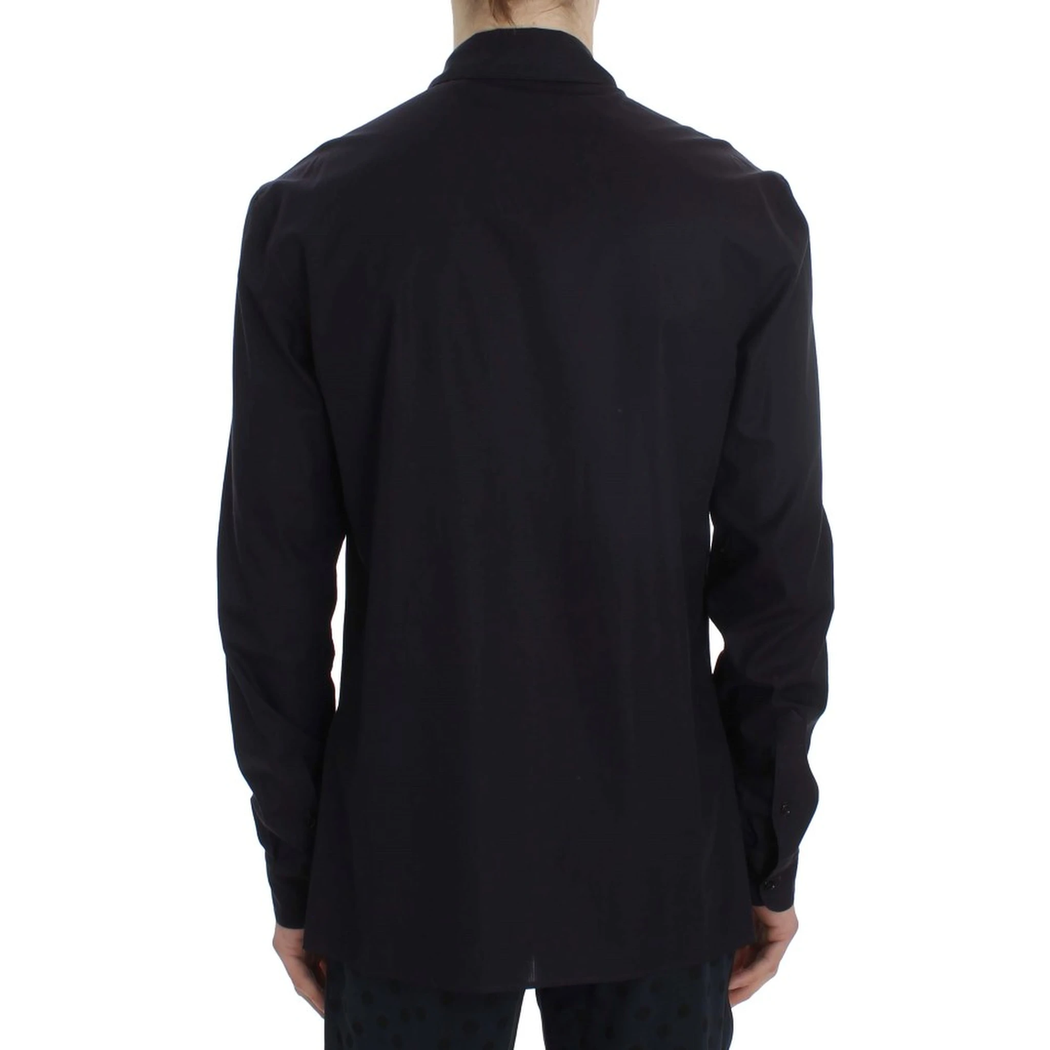 Purple Striped Cotton Pajama Lounge Shirt