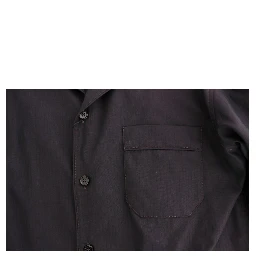 Purple Striped Cotton Pajama Lounge Shirt