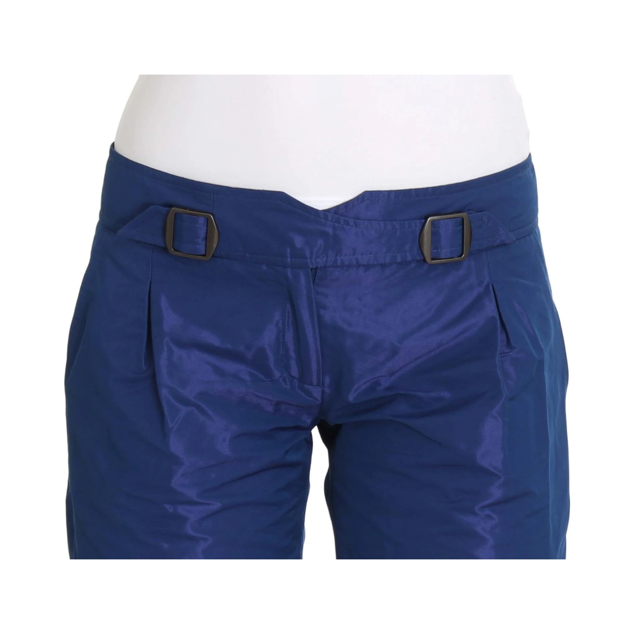 Blue Above Knees Bermuda Shorts