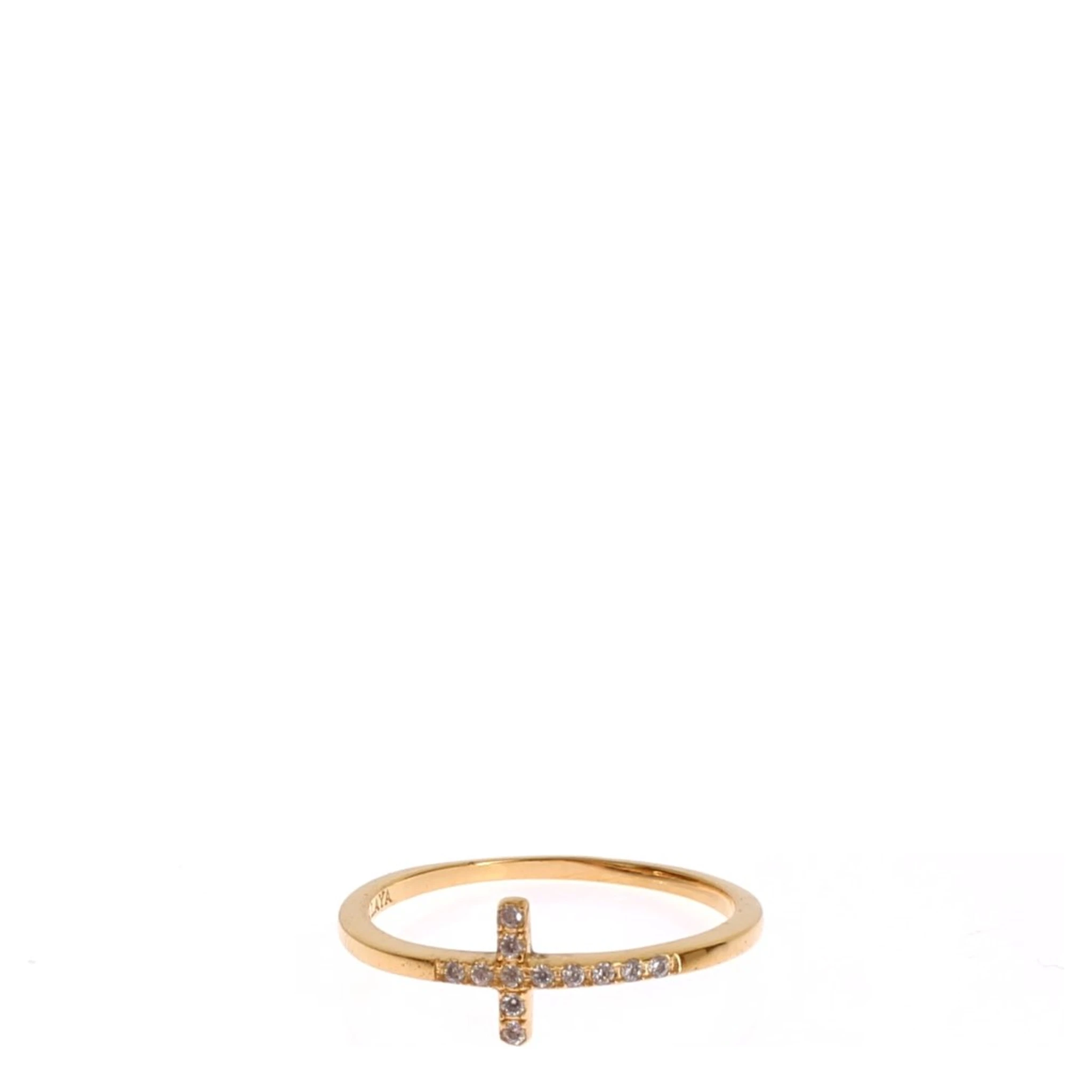 Gold 925 Silver Ring