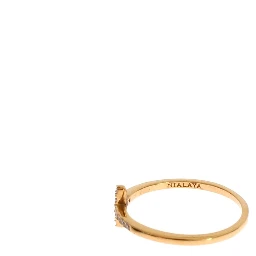 Gold 925 Silver Ring